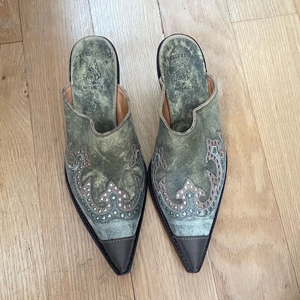 Old Gringo mules size 9